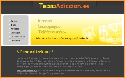Tecnoadiccion.es - Informacin y noticias sobre las adicciones tecnolgicas
