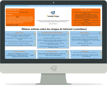 PantallasAmigas.info - Para estar al da sobre las ltimas noticias relativas a los riesgos de las tecnologas