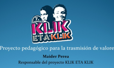 PantallasAmigas aconseja a los alumnos vascos participantes en el proyecto Klik-eta-klik