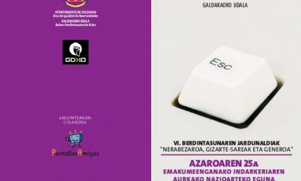 Jornadas sobre «Adolescencia, Redes Sociales y Género» en Galdakao (Vizcaya)