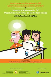 Jornadas en Portugalete sobre riesgos y oportunidades de las redes sociales en Internet para los adolescentes