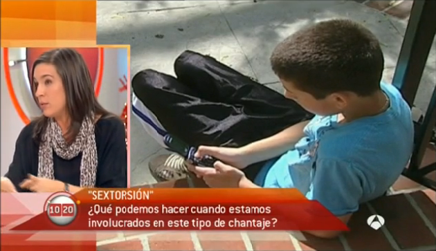 Ofelita Tejerina (PantallasAmigas) debate sobre sexting en Antena3