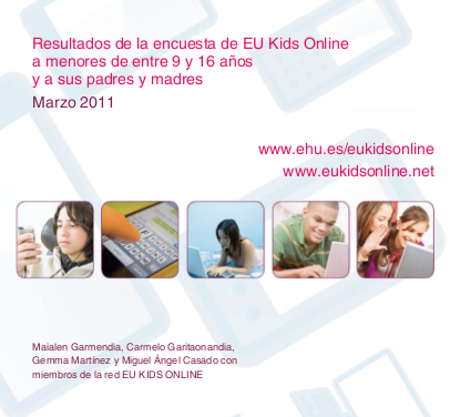 Publicados los datos sobre los menores españoles en Internet de la encuesta «EU Kids online»