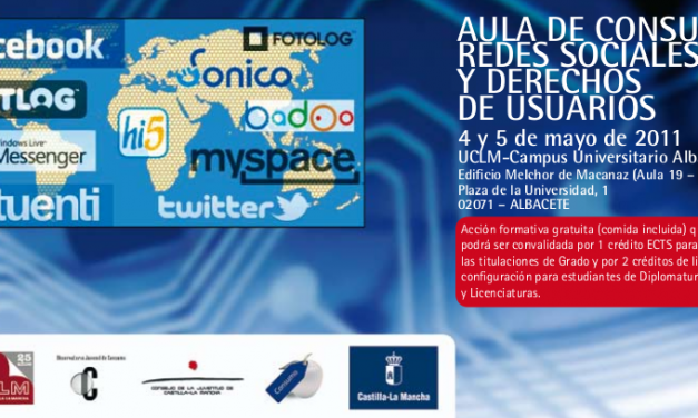 Redes sociales, sexting, videojuegos y ciberconsumo. Jornadas en Albacete 4 y 5 de mayo