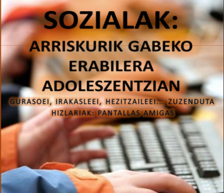 Mancomunidad de Lea-Artibai organiza con PantallasAmigas unas jornadas sobre uso seguro de las redes sociales en la adolescencia (29 y 30 de noviembre