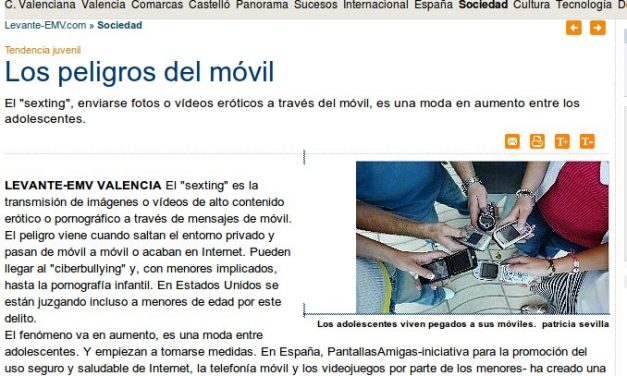 Los peligros del móvil [Levante-EMV.com]