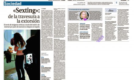 «Sexting»: de la travesura a la extorsión [La Razón]