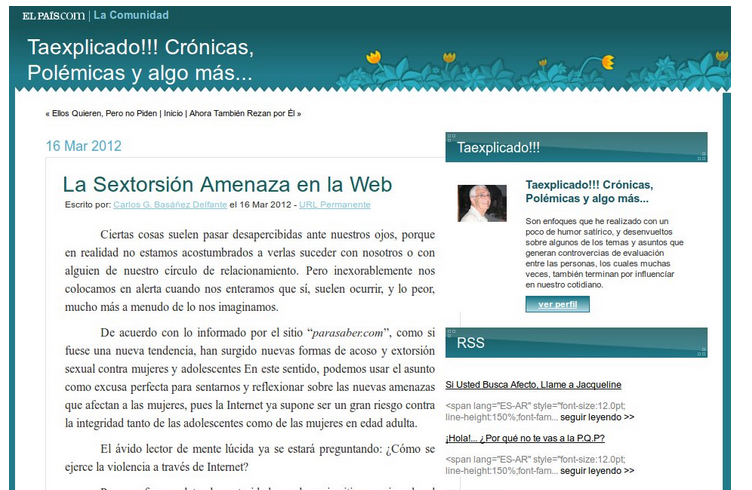 La Sextorsión Amenaza en la Web [Taexplicado!!!]