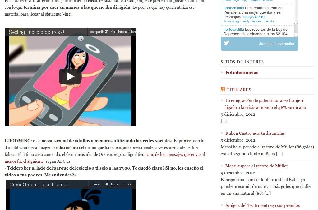 Menores y redes sociales: Los peligros de la Red. Los famosos ‘-ing’ [El Norte a la carta]