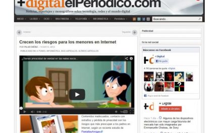 Crecen los riesgos para los menores en Internet [Elperiodico.com]