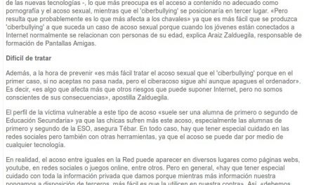 Cuando el ‘bullying’ llega a la Red [LaVerdad.es]