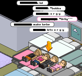 Orgías en Habbo