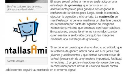 Aumenta la violencia sexual en internet [ParaSaber.com]