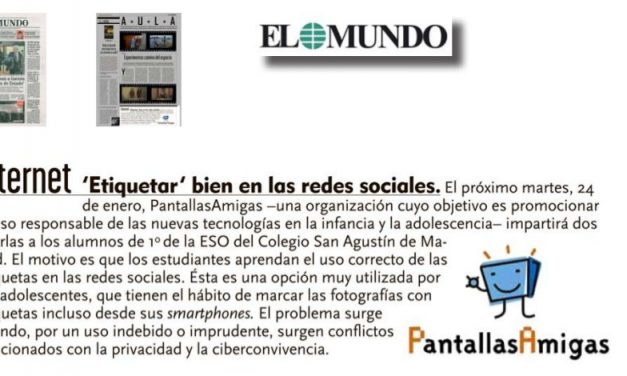 ‘Etiquetar’ bien en las redes sociales [El Mundo]