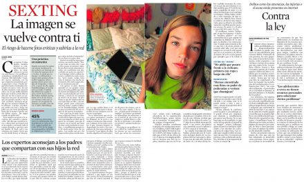 Sexting: la imagen se vuelve contra ti [La Vanguardia]