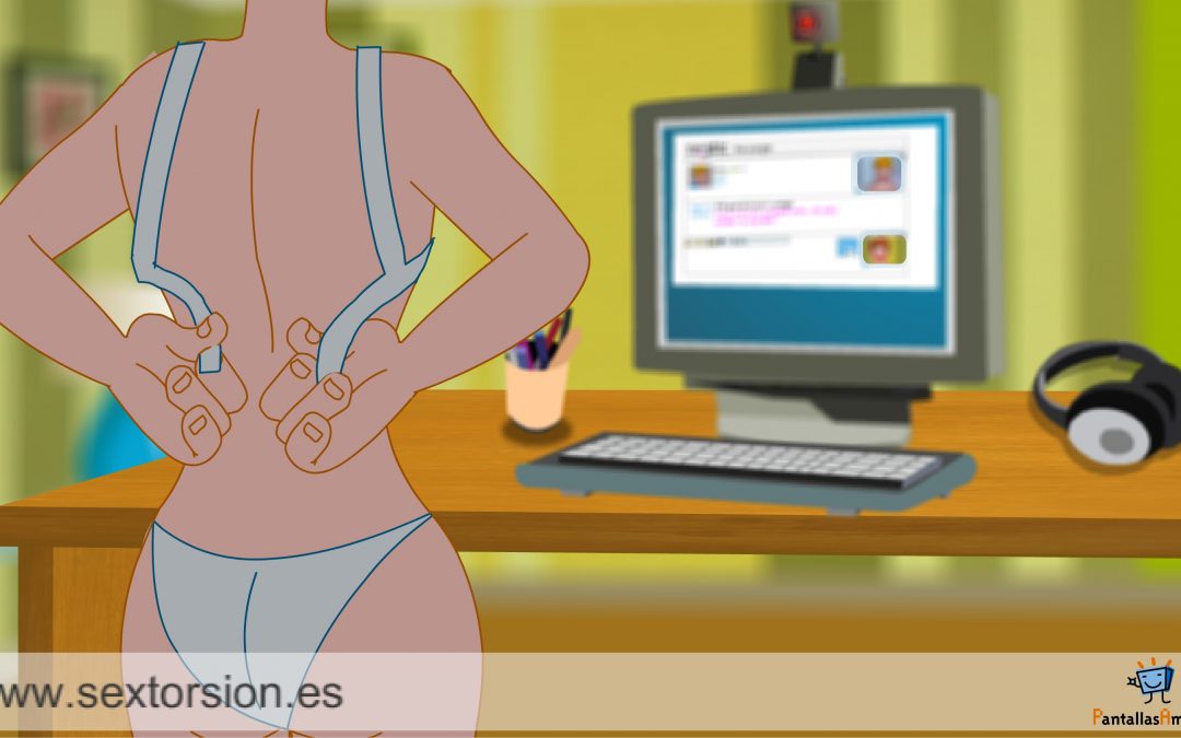 PantallasAmigas alerta del aumento de casos de sextorsión iniciados por la oferta de sexo fácil vía webcam