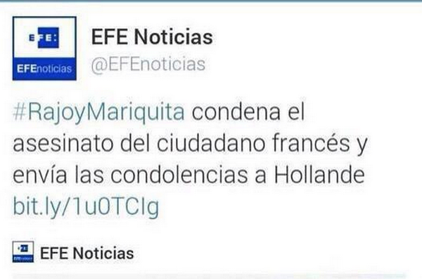 Agencia EFE- Tuitidio- etiqueta- rajoy- hashtag
