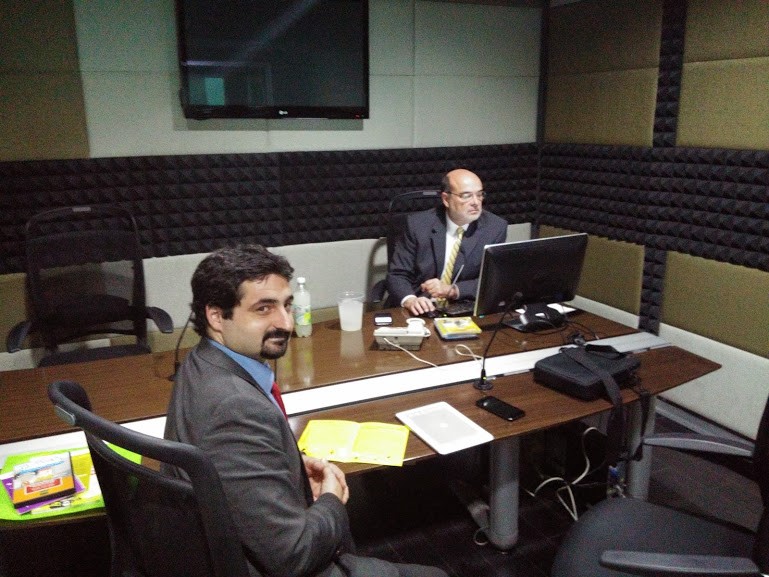 Entrevista en la emisora Radar 1075 con Andrés Estévez