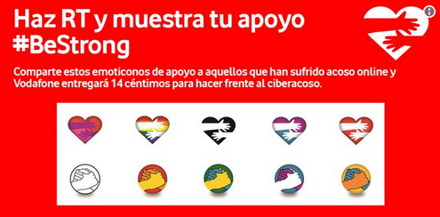La Fundación Vodafone apoya a PantallasAmigas a través de campaña «Di STOP al ciberacoso»