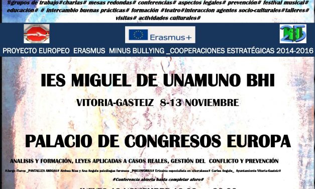 Proyecto de la Comunidad Europea analiza el ciberbullying en el Instituto Miguel de Unamuno