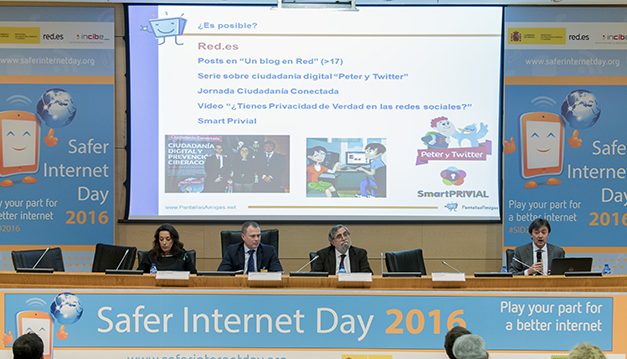 Internet más segura para niñas, niños y adolescentes junto a empresas, administración y tercer sector