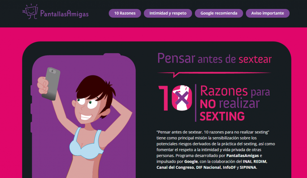 Web-10-razones-no-sexting-PantallasAmigas