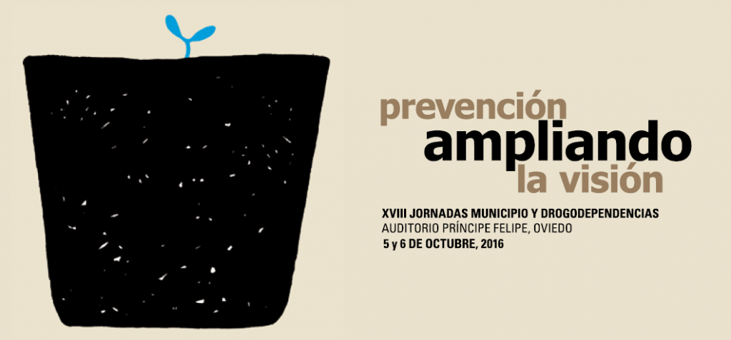 Cartel Jornadas Municipio y Drogodependencias - Prevención ampliando la visión