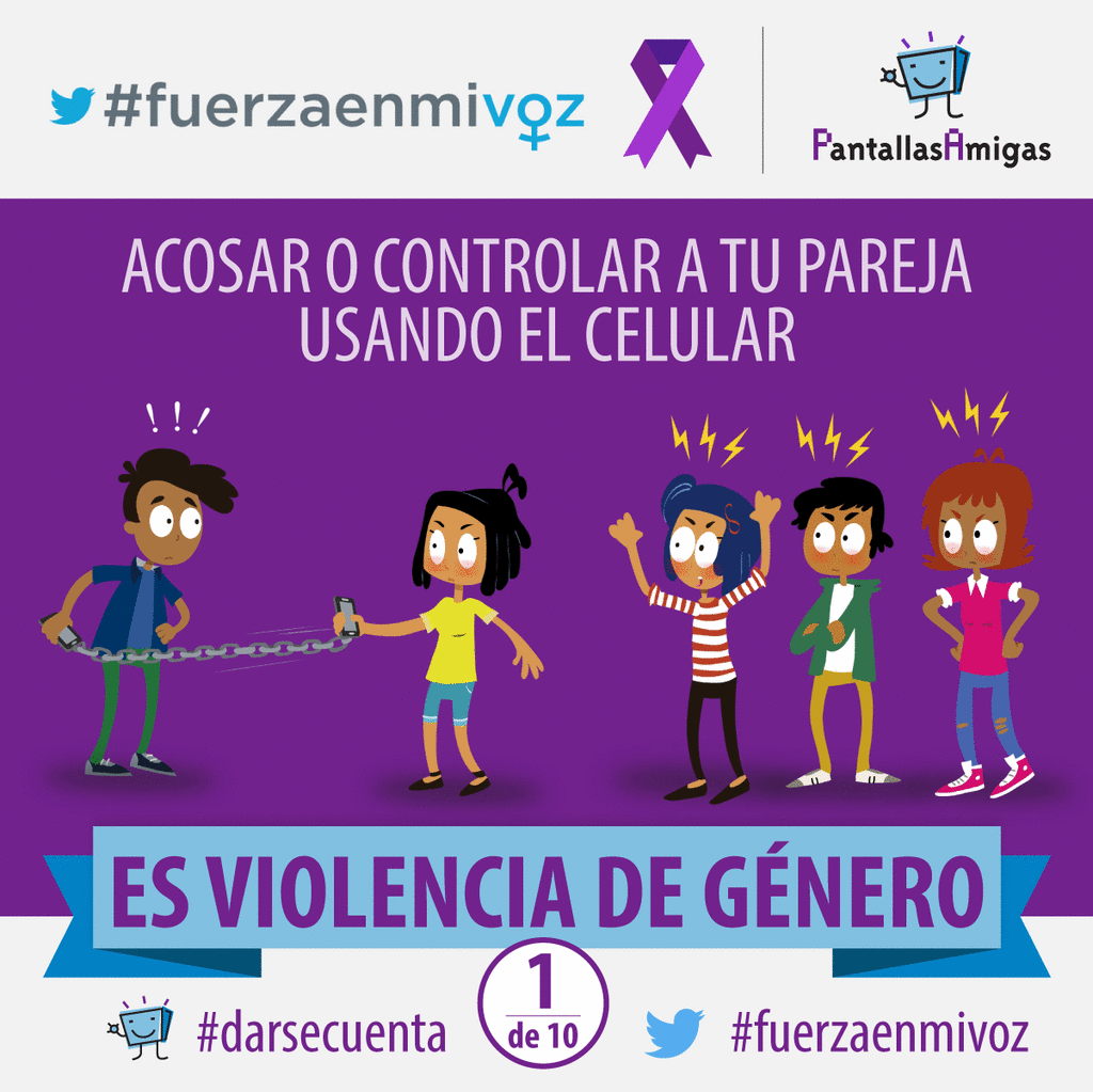 25N - Campaña para identificar y prevenir diez formas de violencia de género digital