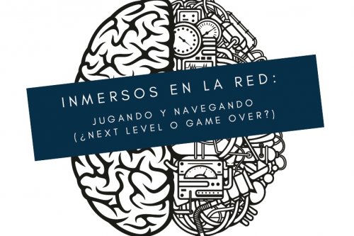 Cartel Jornada Inmersos en la red - jugando y navegando - UAB