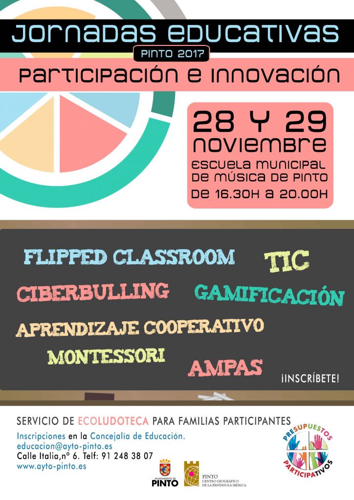 Jornadas Educativas de Pinto sobre Participación e Innovación 2017
