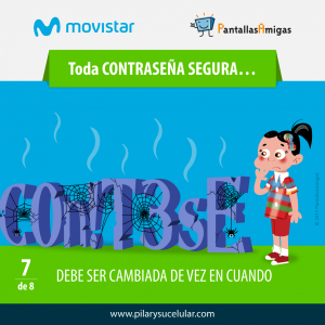 Movistar PantallasAmigas Clave contraseña segura 7