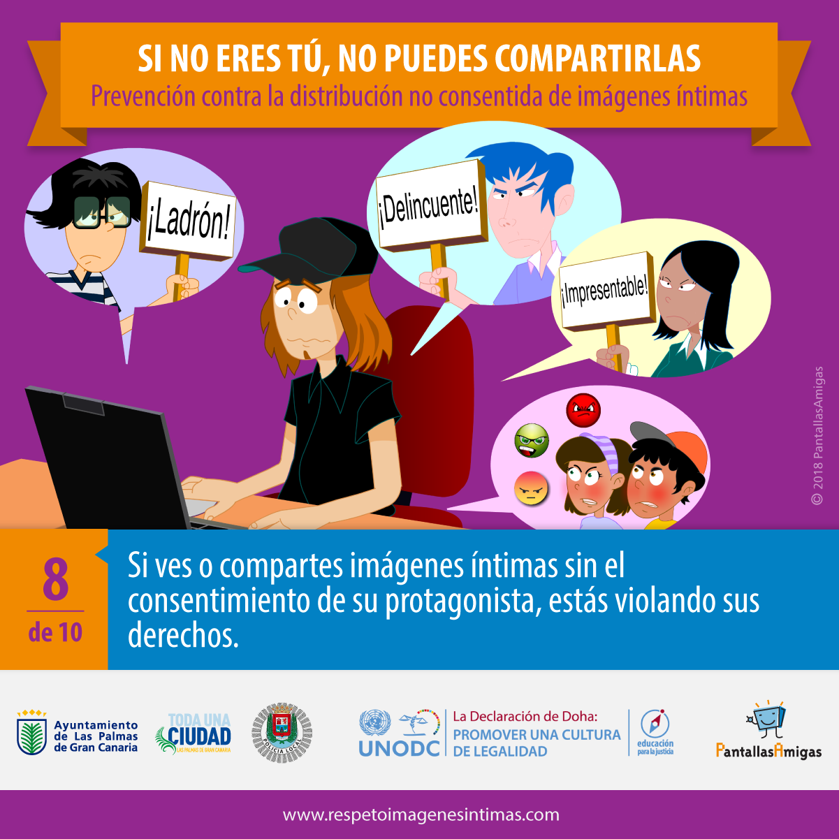 Campaña contra la distribución no consentida de imágenes íntimas ...