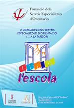 Cartel Programa VI Jornadas de los Servicios Especiales de Orientación (Cefire Valencia) 