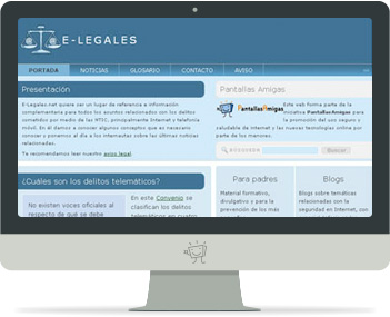 Captura de e-Legales.net