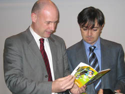 Íñigo Lamarka y Jorge Flores