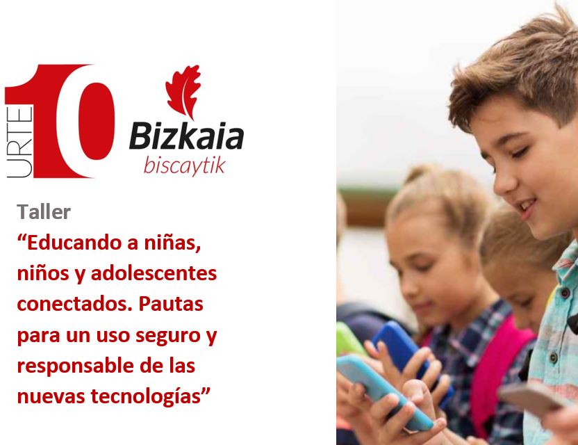 Programa Taller Jornada BiscayTIK uso seguro nuevas tecnologias