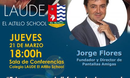 Conferencia en Jerez de la Frontera: «Educar para el disfrute sin riesgos ni abuso de móviles, redes sociales y videojuegos»