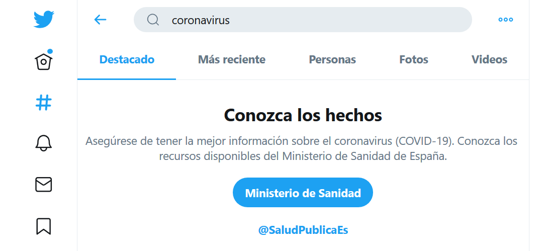 Así es la aportación de Twitter frente a la emergencia del COVID-19