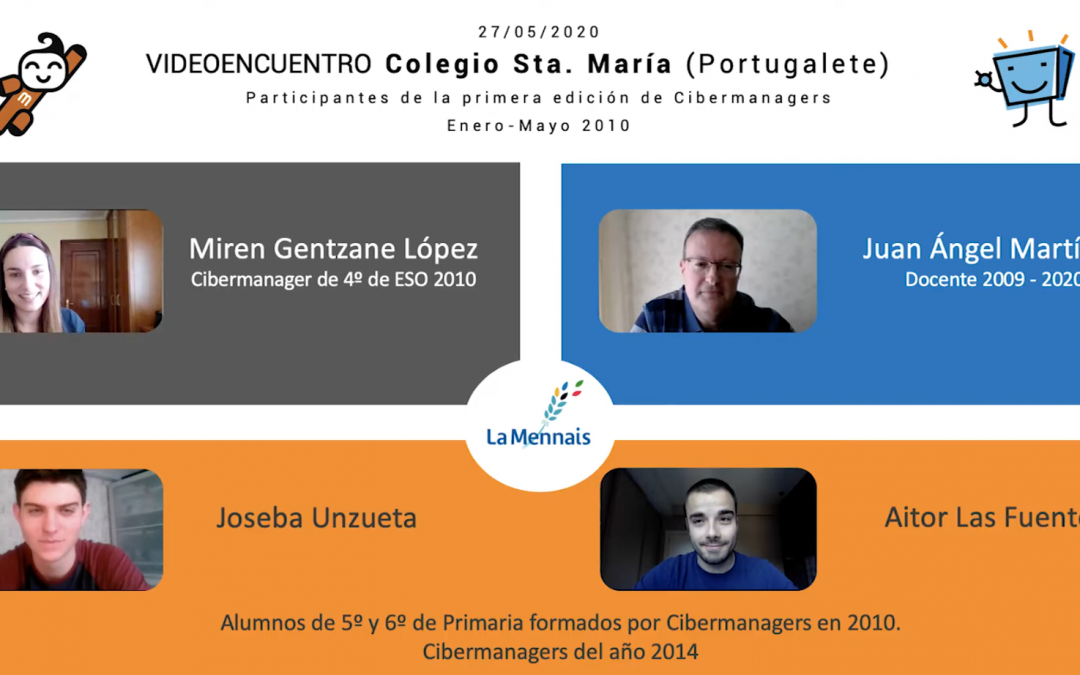 Cibermanagers celebra su X aniversario con un reencuentro, una década más tarde, del Colegio Santa María