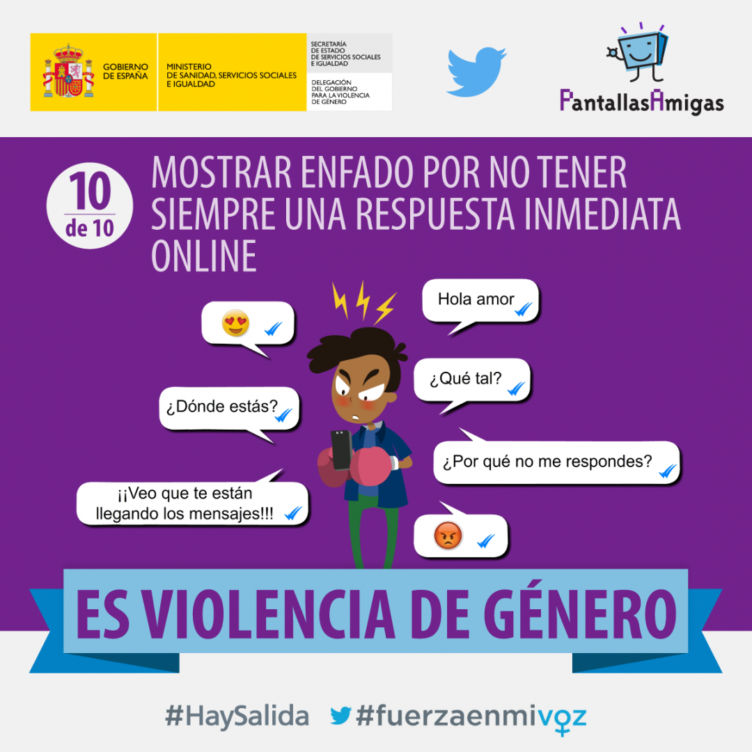 Diez formas de violencia de género digital