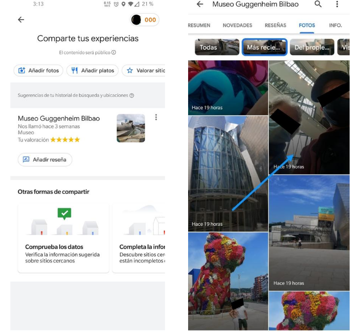Riesgos de privacidad al activar la localización en las fotografías subidas a internet