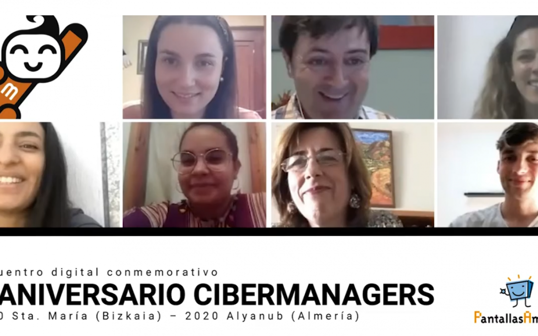 Cibermanagers de la última promoción conversan con Miren, que participó hace 10 años