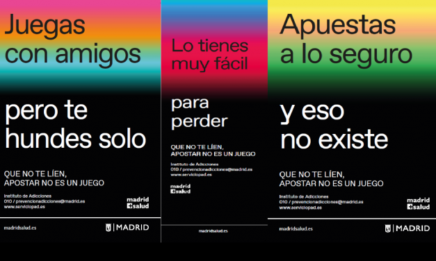 Apostar no es un juego, campaña del Ayuntamiento de Madrid