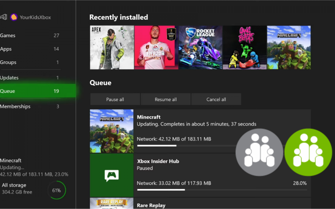Cómo configurar el Control Parental en la tienda digital de videojuegos de Xbox