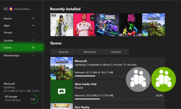 Cómo configurar el Control Parental en la tienda digital de videojuegos de Xbox