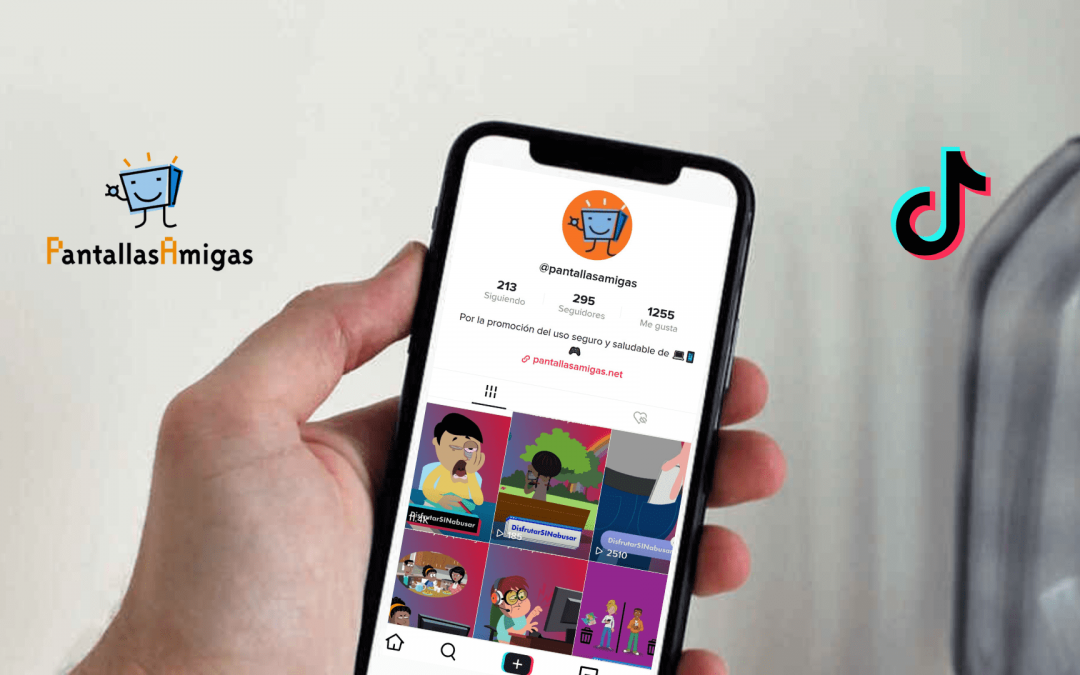 PantallasAmigas utiliza TikTok para aprovechar sus cualidades para la sensibilización, la educación y el aprendizaje