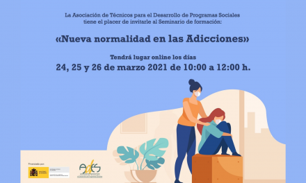 Nueva normalidad en las adicciones, seminario de formación