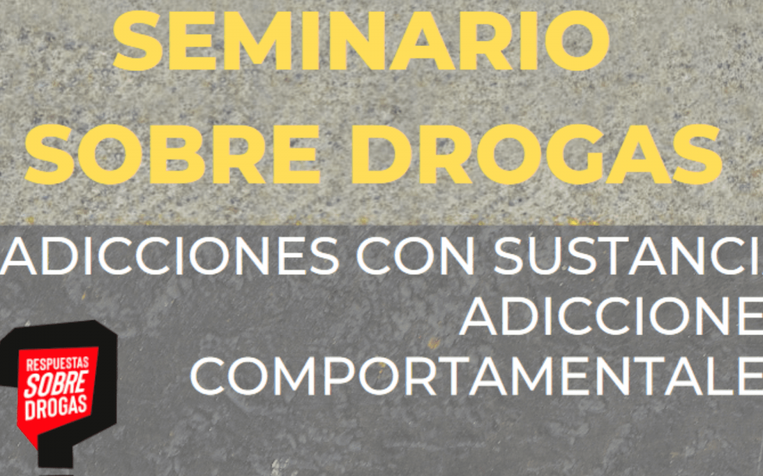 Adicciones con sustancia y adicciones comportamentales en el Seminario sobre Drogas de Cruz Roja Juventud