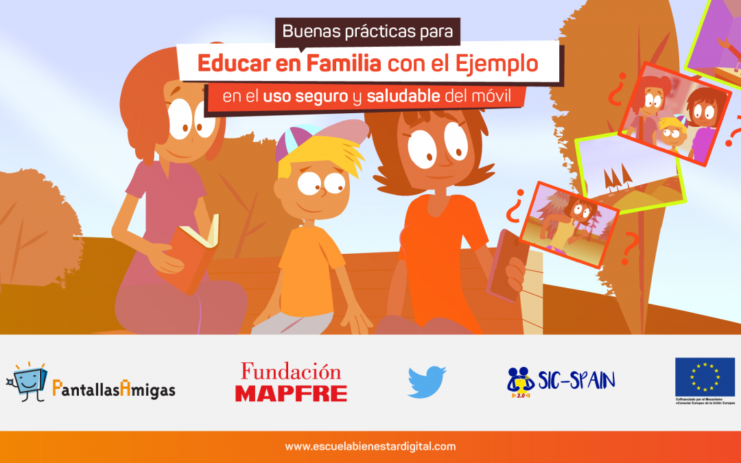 Educar en familia con el ejemplo en el buen uso del móvil