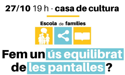 Escuela de Familias. Equilibrio Digital y prevención de adicciones a Redes Sociales y Videojuegos